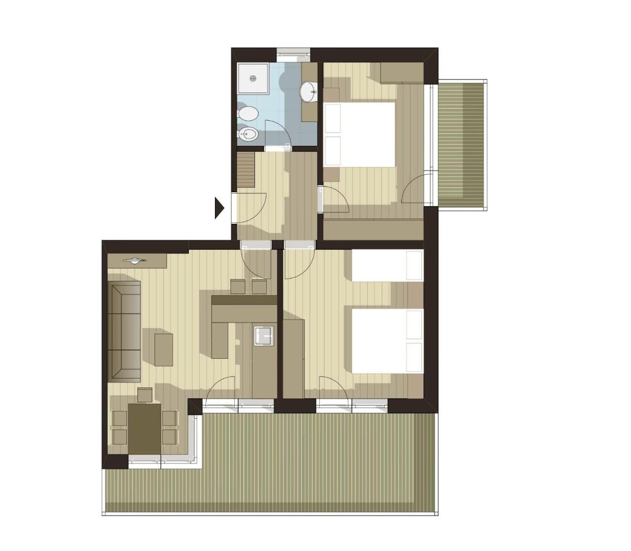 Apartments Tino 拉瓦莱 外观 照片